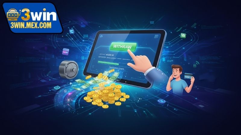 Rút tiền 3WIN - Cách thực hiện đơn giản và hiệu quả 2 Quy trình rút tiền 3WIN